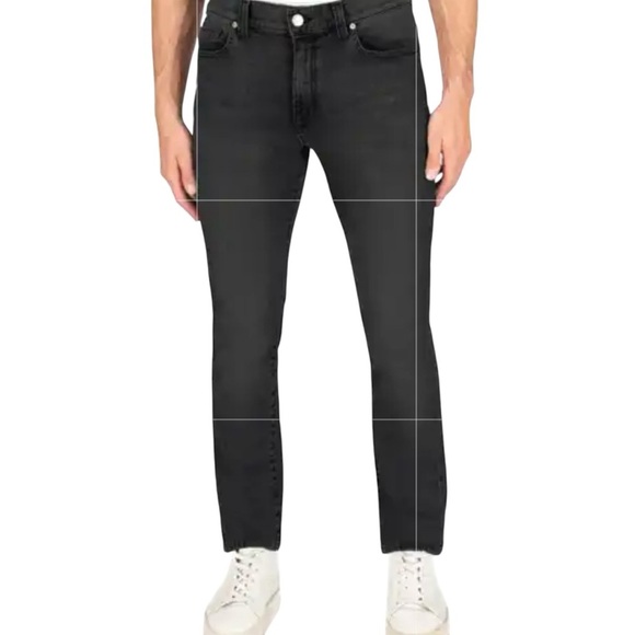 NEW Fidelity Torino Denim Jeans sze 30 Men’s Slim Fit Grey Black Classic - Picture 1 of 16
